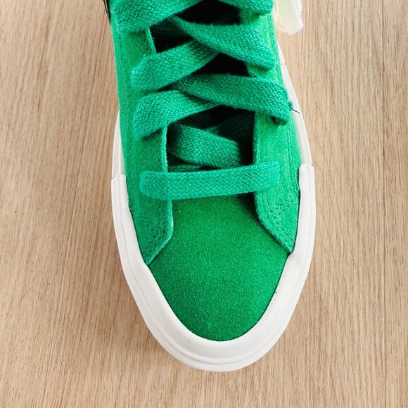 ⭐Converse Ctas Cruise Hi Platform Sz 7.5 Women Shoes Suede Green Sneaker A10239C - Picture 11 of 13